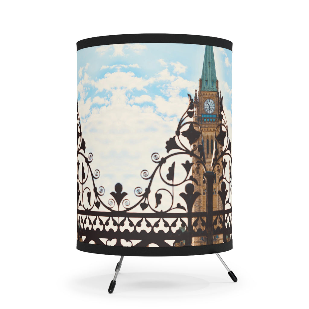 Peace Tower Tripod Lamp Colour