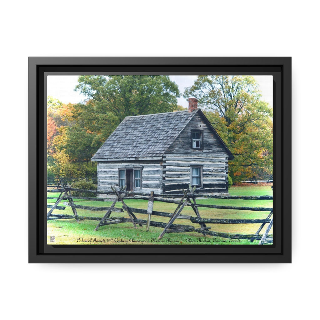Mother Barnes' Cabin Canvas Print (Colour)