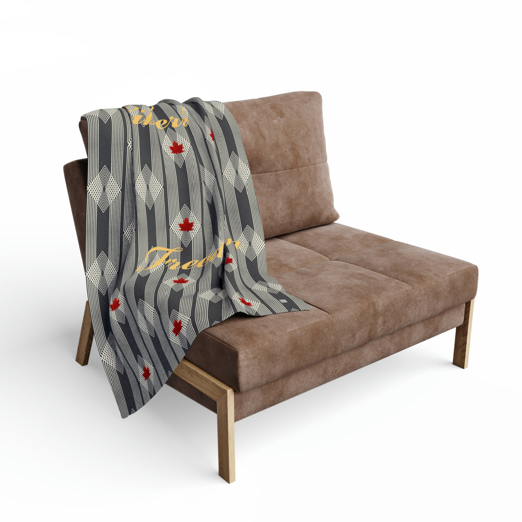 Freedom/Liberté Fleece Blanket - Classic Leaf