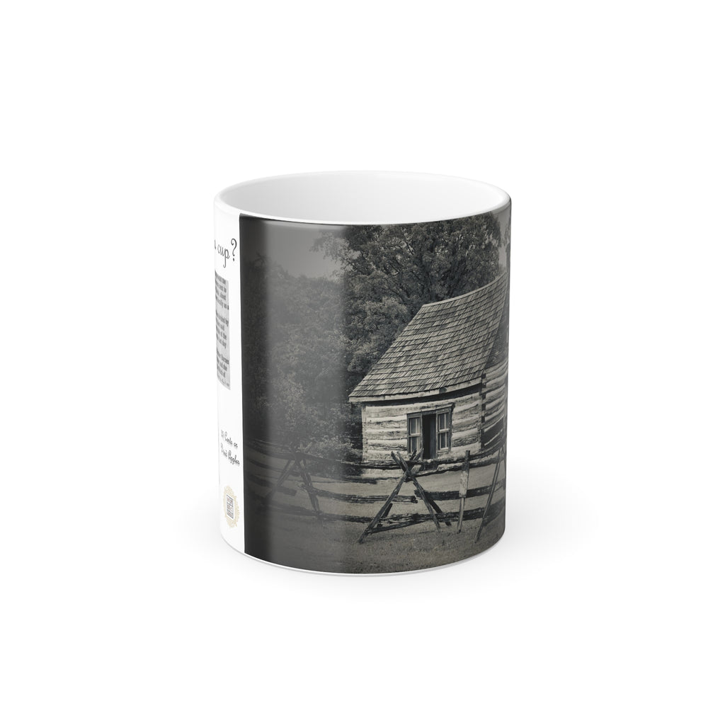 Mother Barnes Magic Mug - Black and White