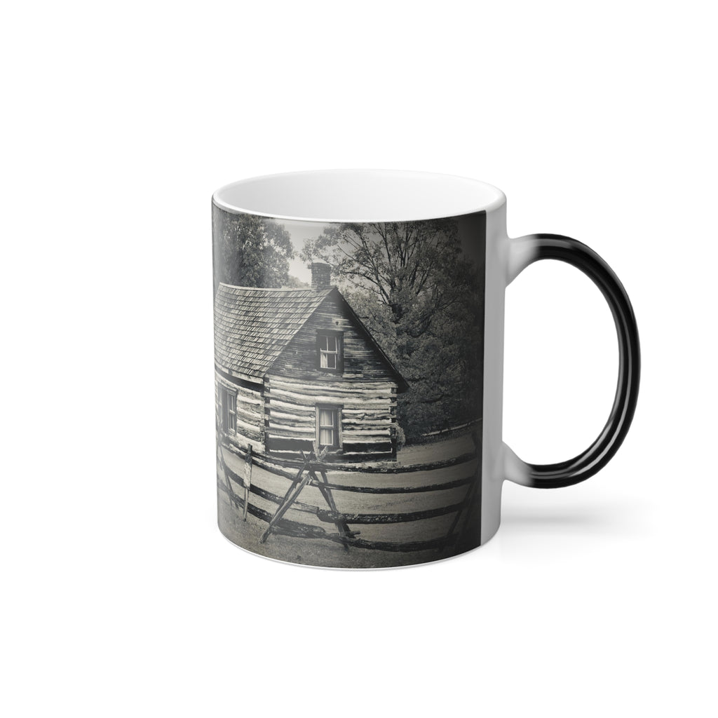 Mother Barnes Magic Mug - Black and White