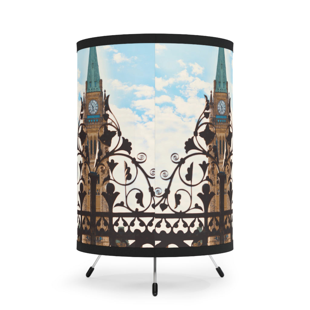Peace Tower Tripod Lamp Colour
