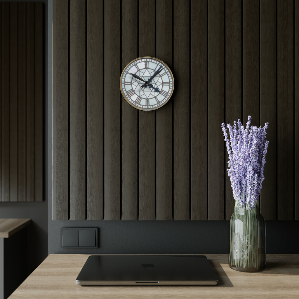 Peace Tower Wall Clock - Round or Square