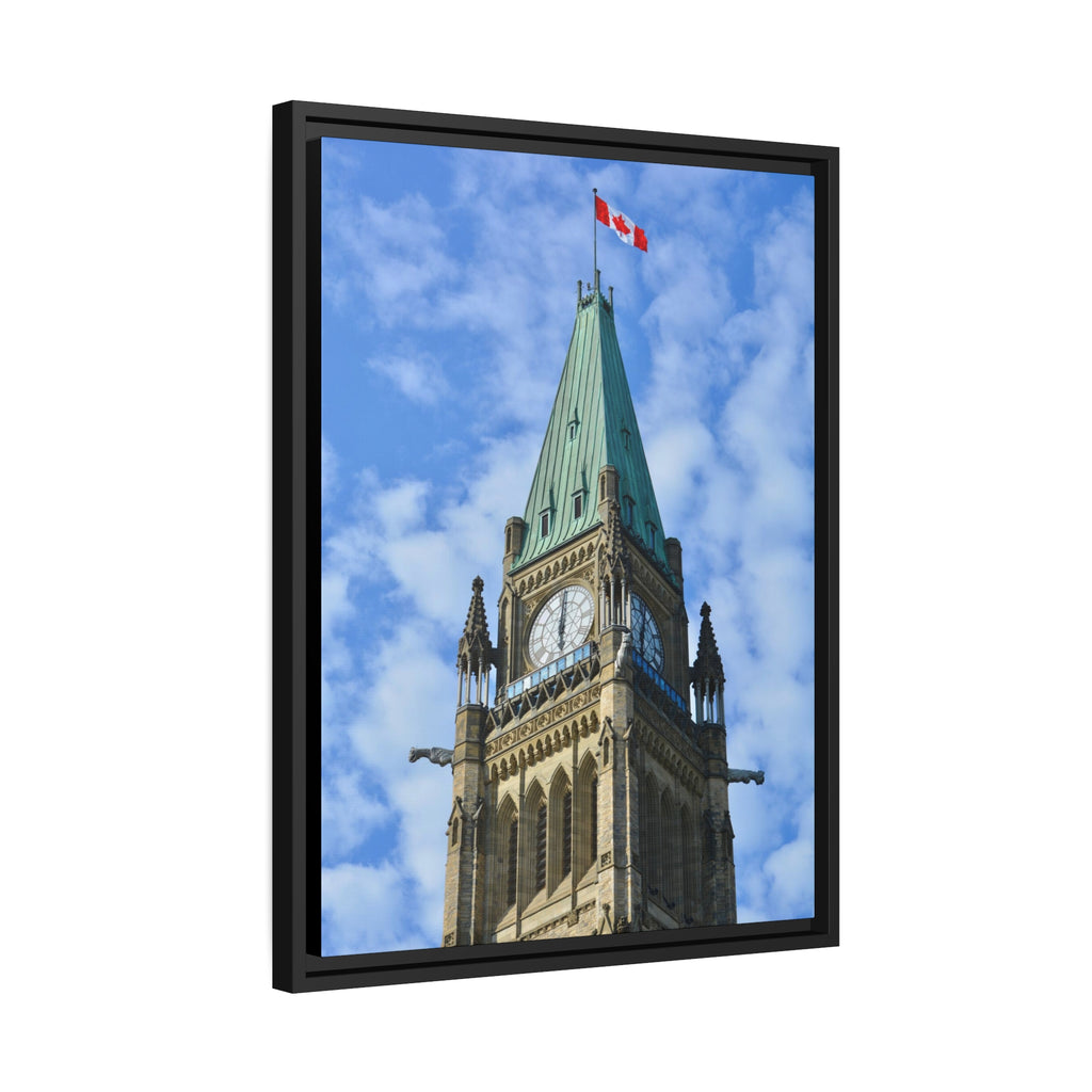Peace Tower by HPOC (Colour, Matte Canvas, Black Frame)