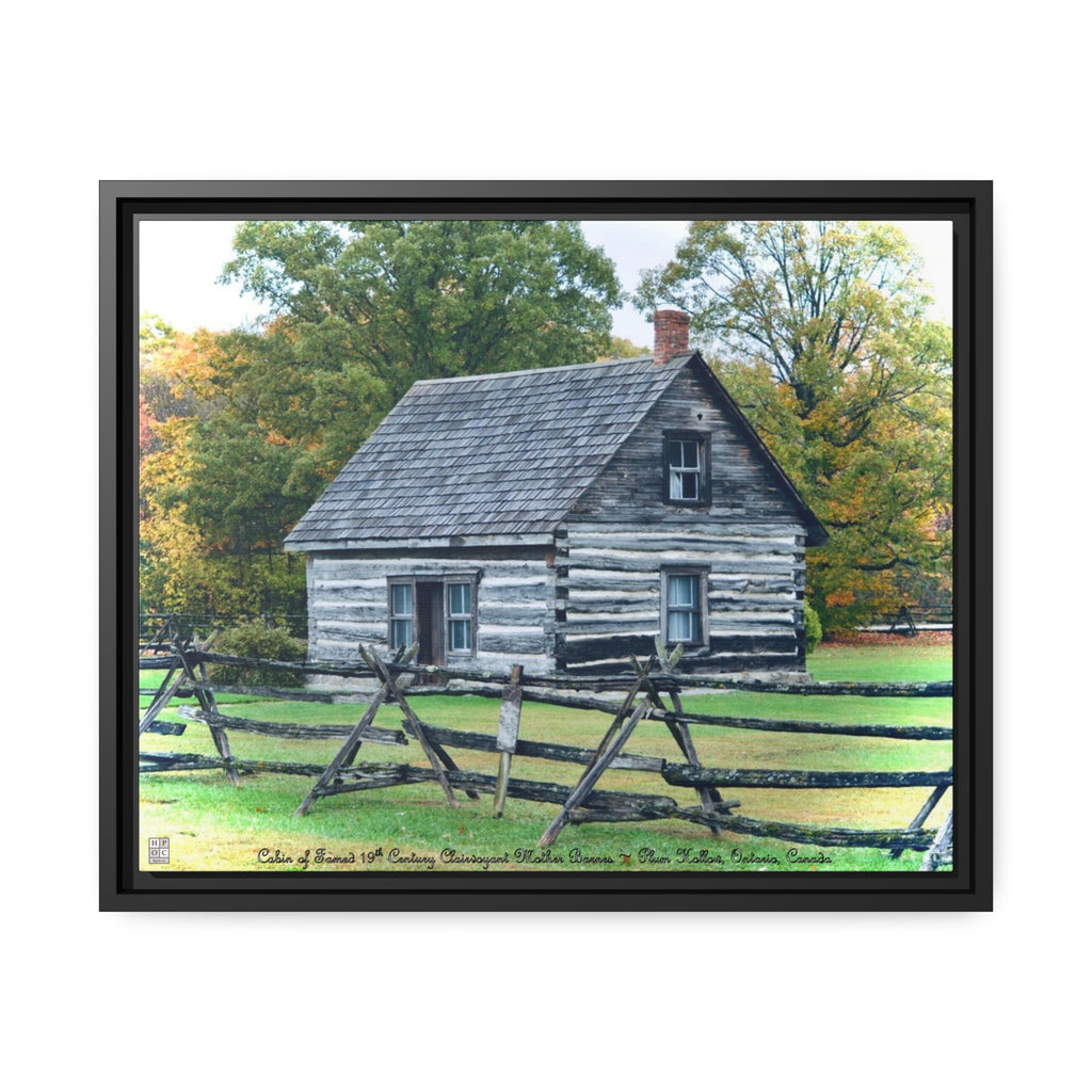 Mother Barnes' Cabin Canvas Print (Colour)