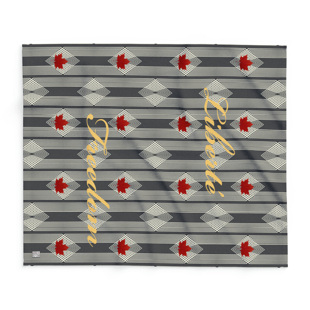 Freedom/Liberté Fleece Blanket - Classic Leaf