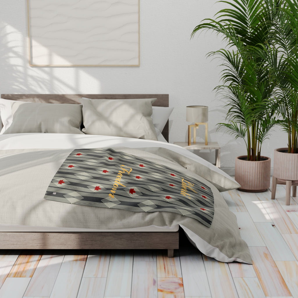 Freedom/Liberté Fleece Blanket - Classic Leaf