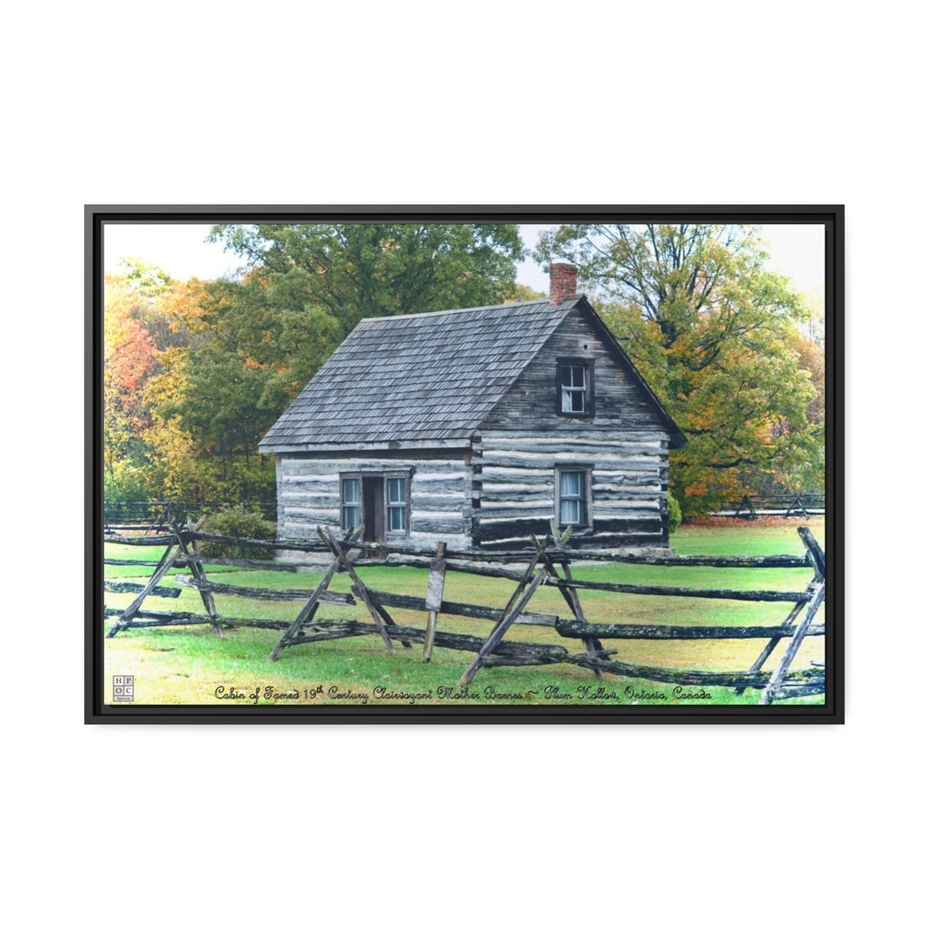 Mother Barnes' Cabin Canvas Print (Colour)