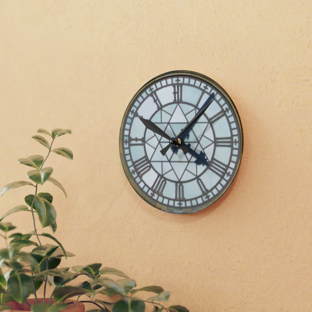 Peace Tower Wall Clock - Round or Square