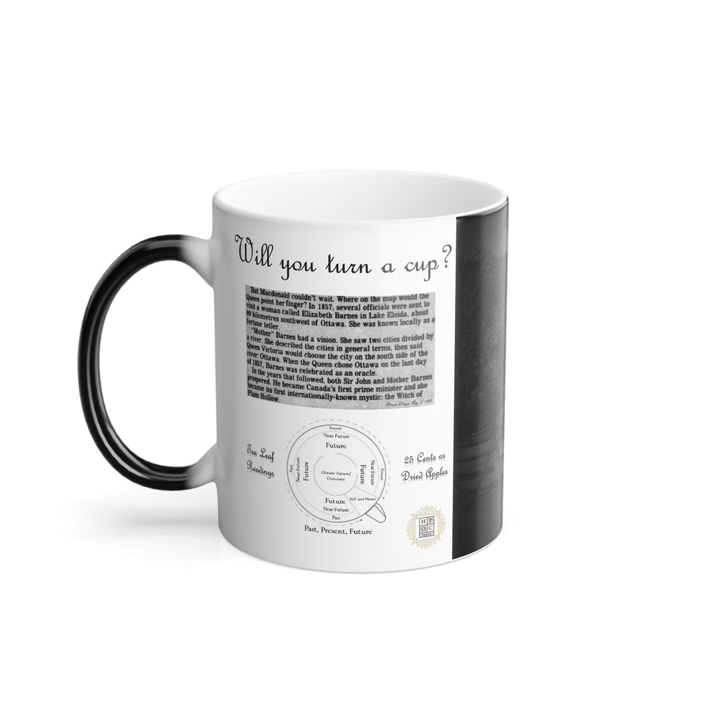 Mother Barnes Magic Mug - Black and White