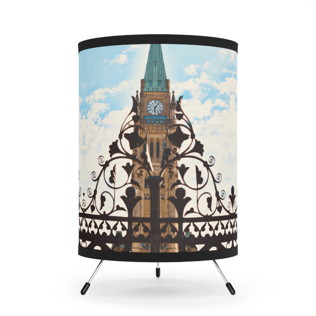 Peace Tower Tripod Lamp Colour