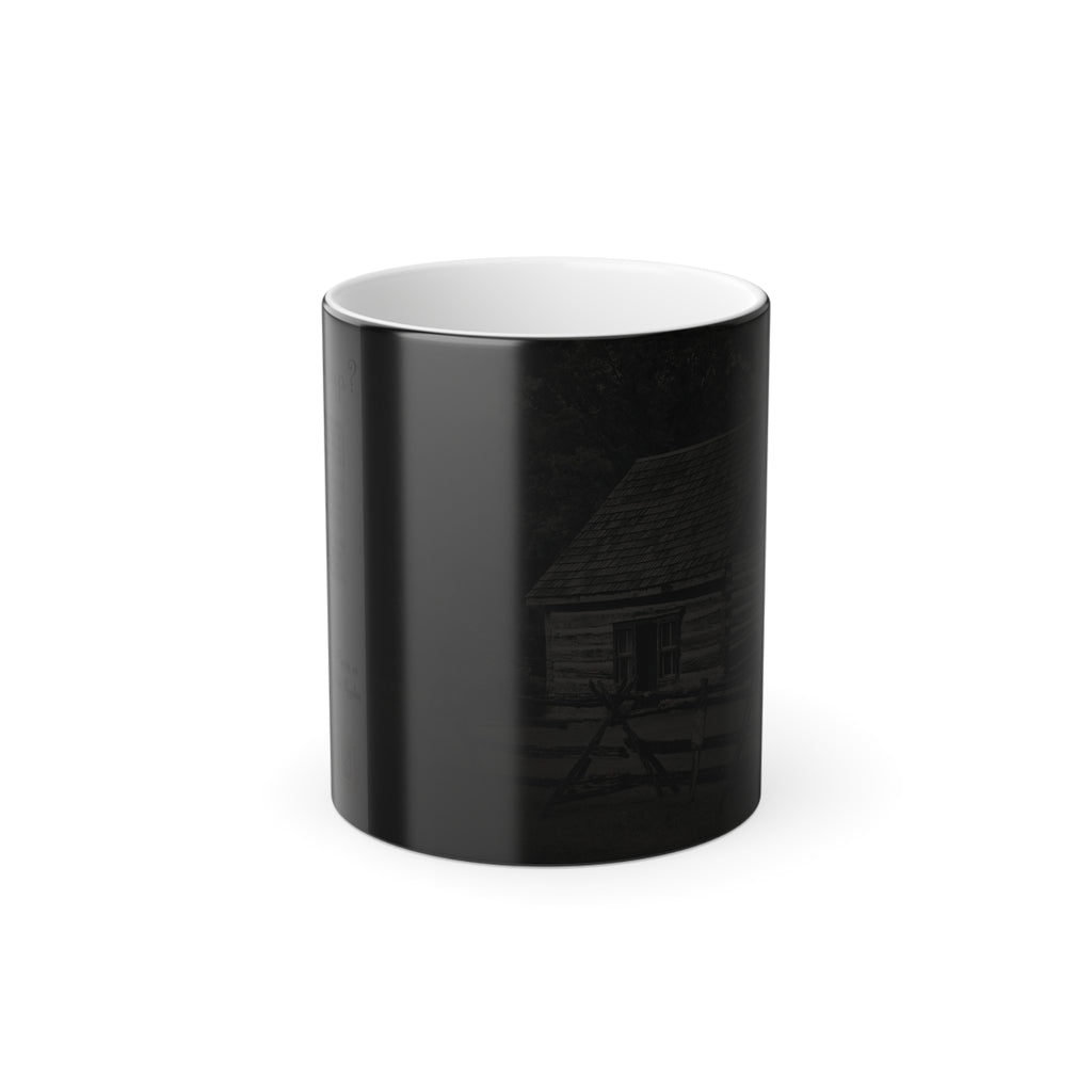 Mother Barnes Magic Mug - Black and White