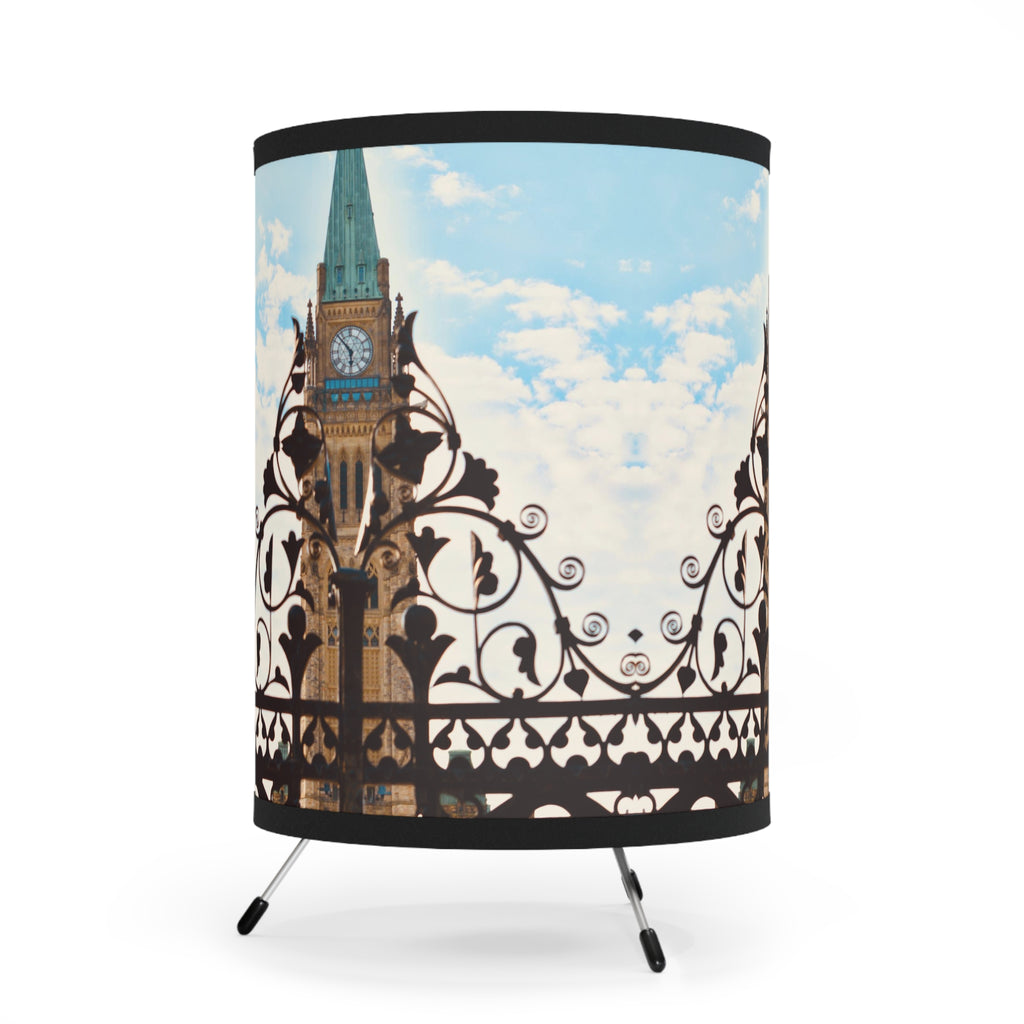 Peace Tower Tripod Lamp Colour