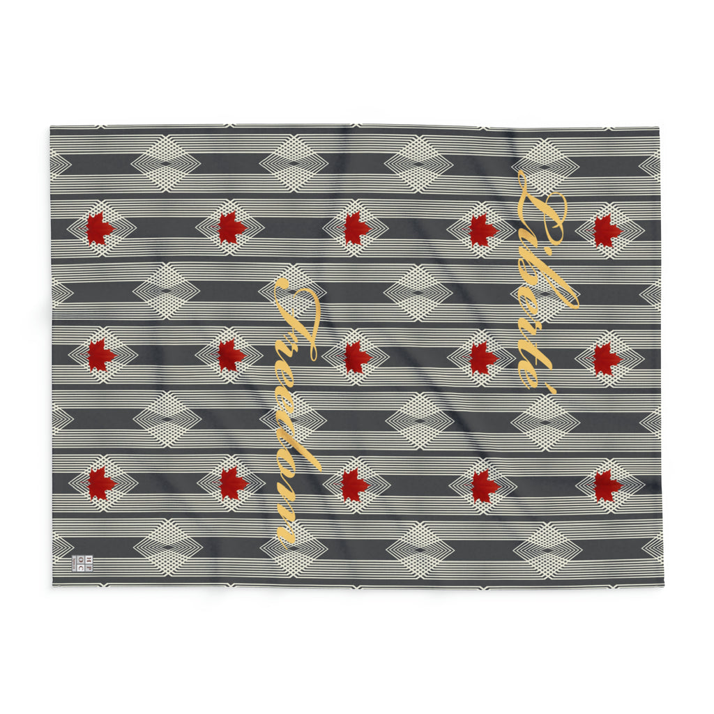 Freedom/Liberté Fleece Blanket - Classic Leaf