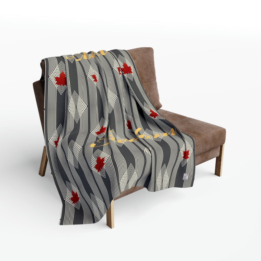 Freedom/Liberté Fleece Blanket - Classic Leaf