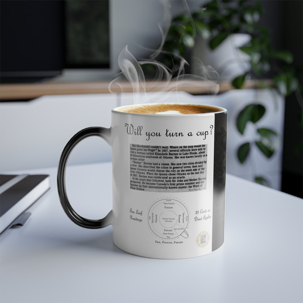 Mother Barnes Magic Mug - Black and White