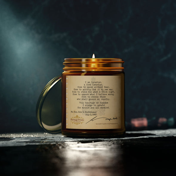 HPOC Quotable Candles - John G. Diefenbaker - "I am a Canadian"