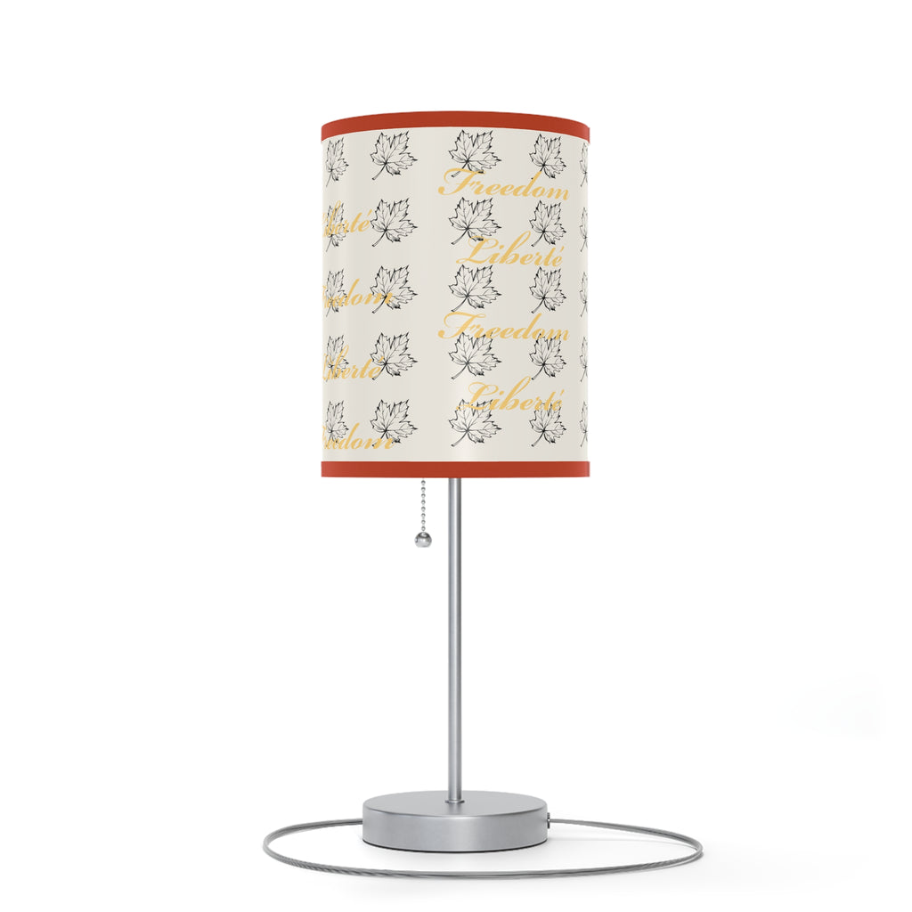 Freedom/Liberté Table Lamp - Stylized Leaf