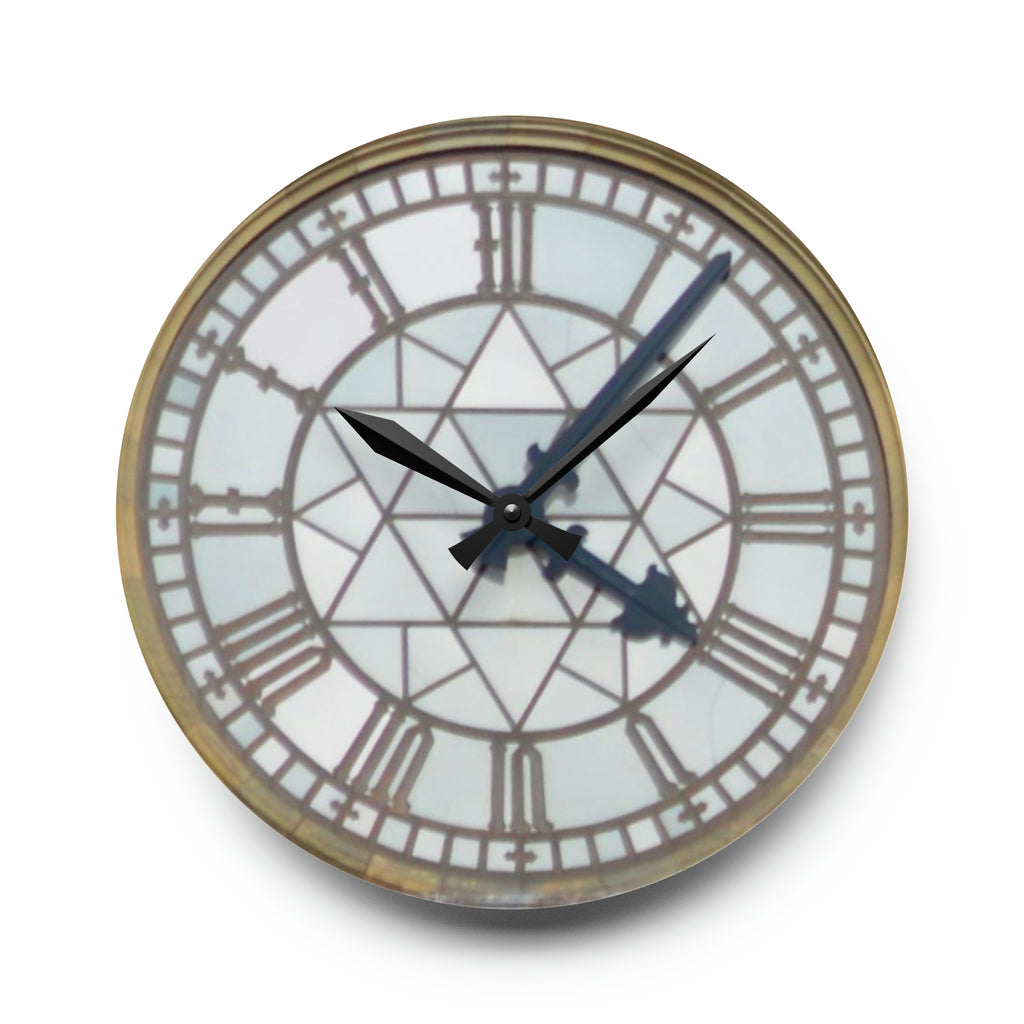 Peace Tower Wall Clock - Round or Square