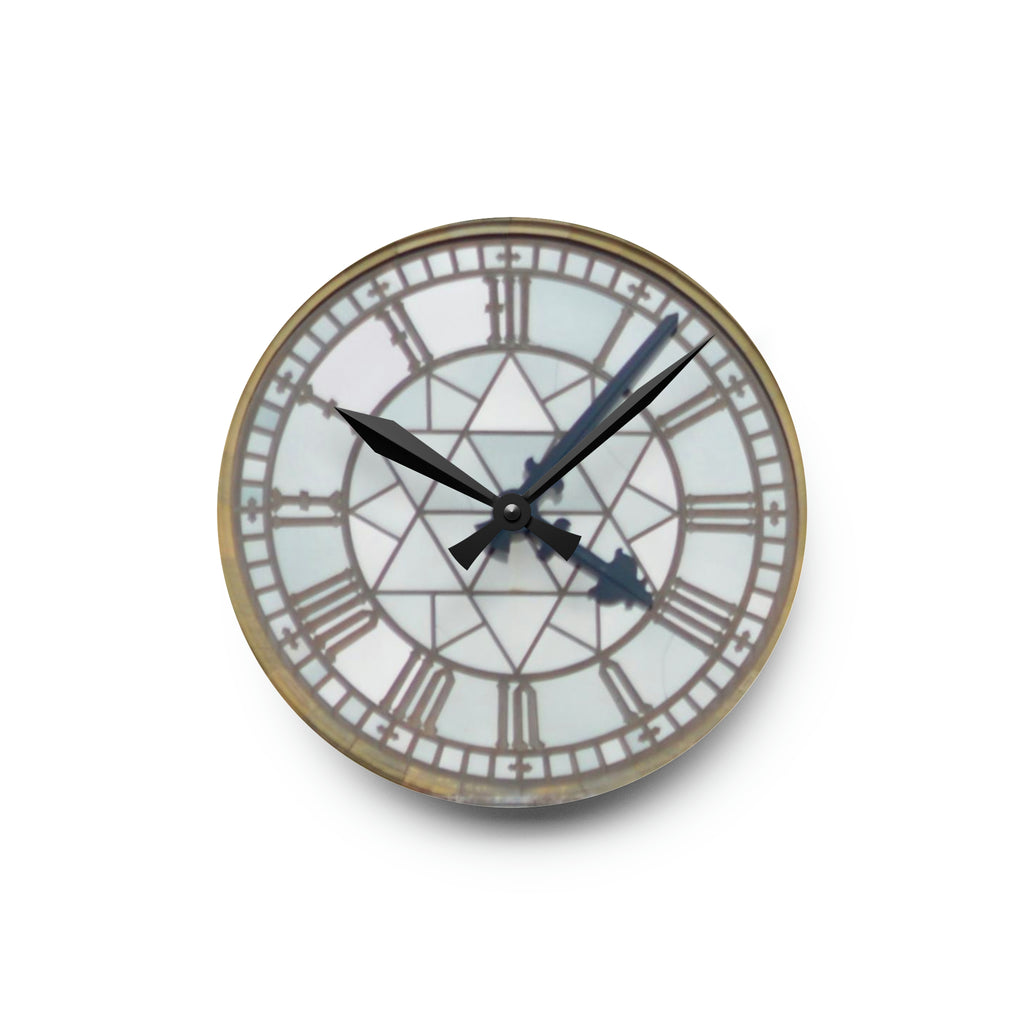 Peace Tower Wall Clock - Round or Square