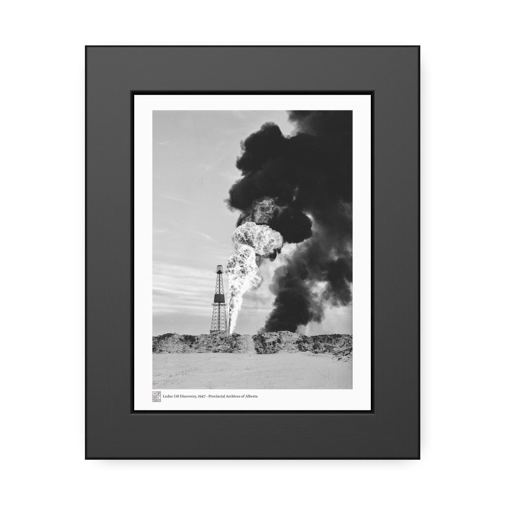 Leduc Oil Discovery, 1947 - framed print