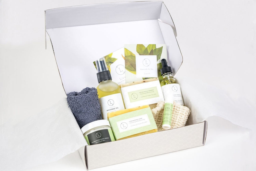 Fresh Earthy Men's Kit - Natural Eucalyptus skincare set